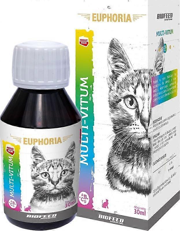 Biofeed Euphoria Multi-Vitum Chat - Vitamines pour Chat - 30Ml on Productcaster.