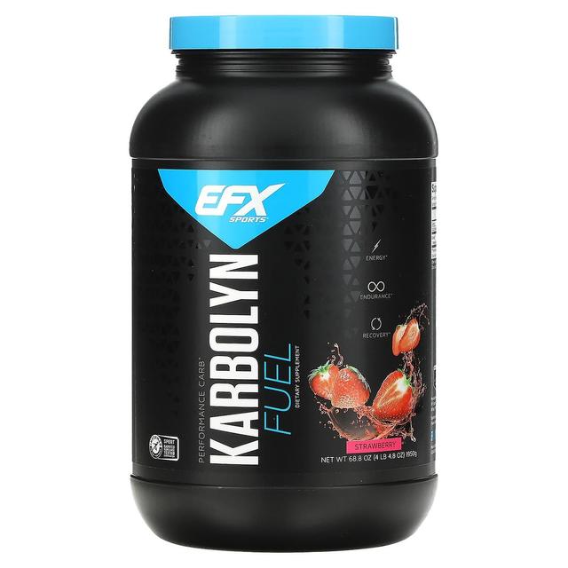 EFX Sports, Karbolyn Fuel, Erdbeere, 68,8 oz (1.950 g) on Productcaster.