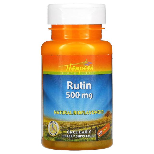 Thompson, Rutin, 500 mg, 60 Tabletter on Productcaster.