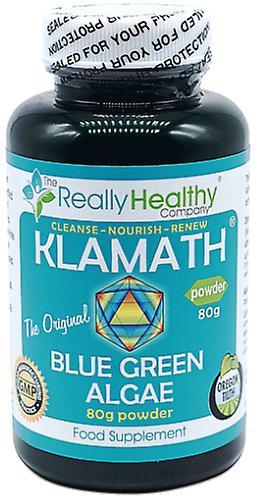 The really healthy company klamath blue green algae 80g on Productcaster.