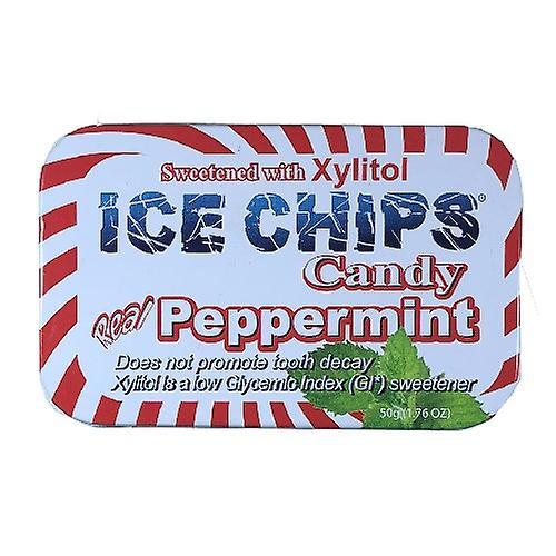 Ice Chips Candy Ľadové lupienky cukríky, mäta pieporná 1.76 oz (balenie po 6) on Productcaster.