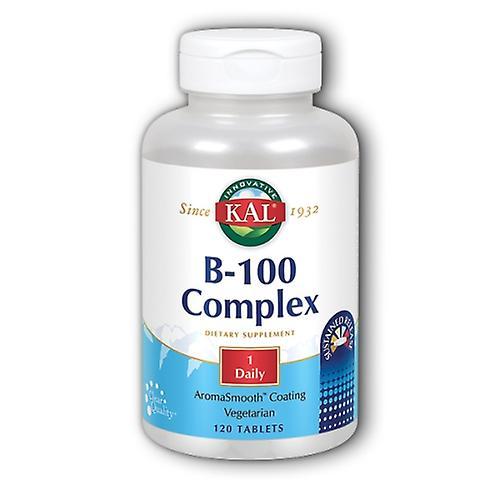 Kal B-100 Complex Sustained Release, 120 Tabs (Pack of 2) on Productcaster.