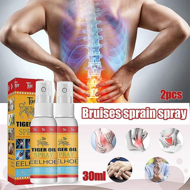 2pcs Joint Pain Relief Oil Lumbar Muscle Sprain Arthritis Spray on Productcaster.