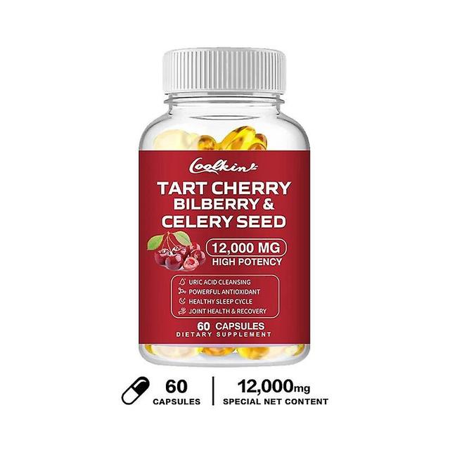 Vorallme Organic Tart Cherry Extract Capsules 60 Capsules on Productcaster.