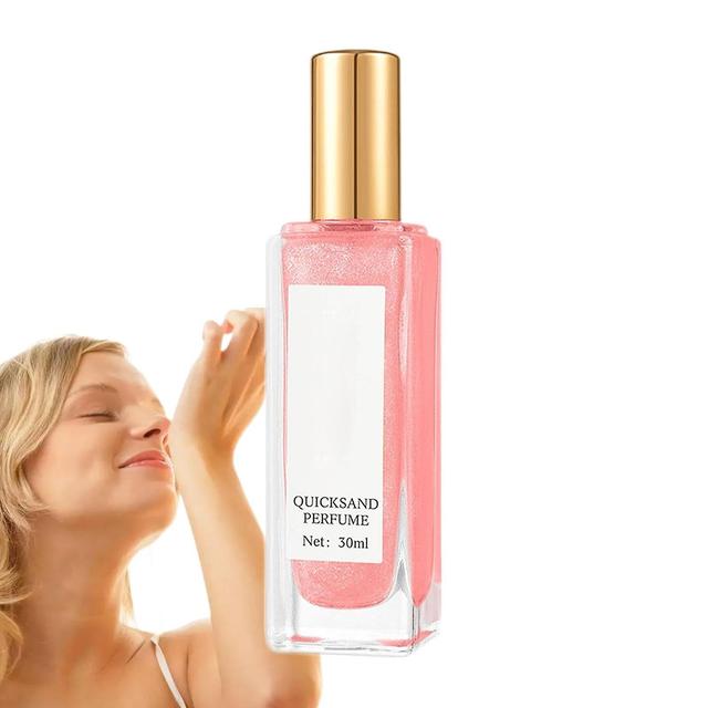 Quick Sand Pheromone Perfume, Elegance Perfume Oil, Enhanced Scents Pheromone Perfume, Natural Long-lasting Fresh Light Fragrance Encounter pink 2pcs on Productcaster.