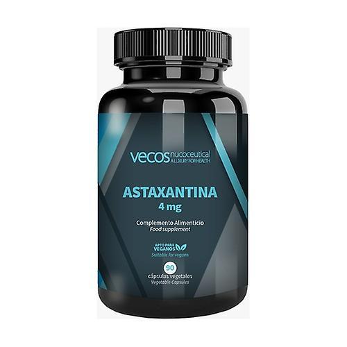 Vecos natural astaxanthin 90 vegetable capsules on Productcaster.