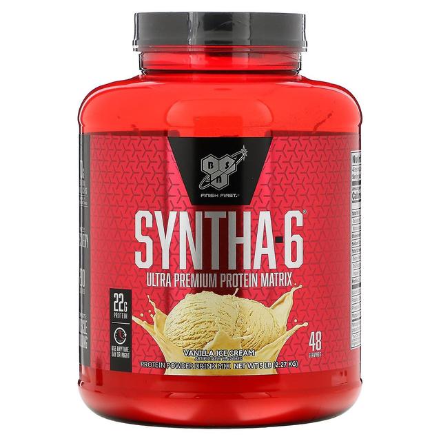 BSN, Syntha-6, Ultra Premium Protein Matrix, Vanilla Ice Cream, 5 lb (2.27 kg) on Productcaster.