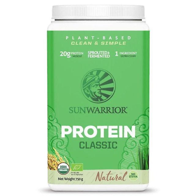 Sunwarrior Classic Organic Protein Unflavoured 750g on Productcaster.