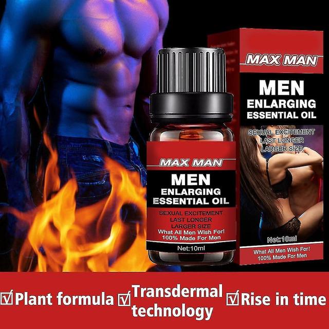 Men Massage Oil For Sex, Sexual Enhancement Erection Cream Penisgrowth Oil Longer Thick Energy Massage Essential Oil Strength 1pcs on Productcaster.