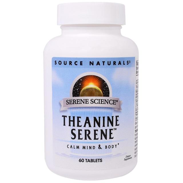 Source Naturals, Theanine Serene, 60 tabletter on Productcaster.