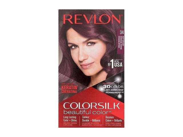 Revlon - Colorsilk Beautiful Color 34 Głęboki Burgund - Dla Kobiet, 59.1 ml on Productcaster.