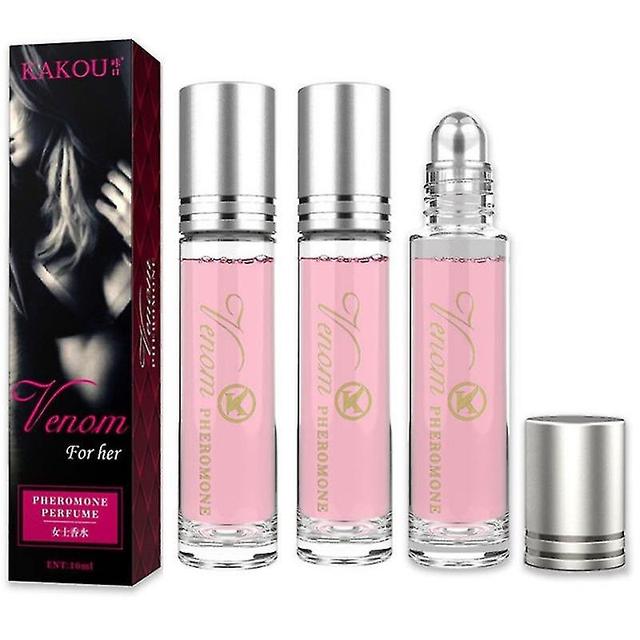 1-3pcs Pheromone Perfume For Men Women, Roll-on Pheromone Infused Essential Oil Perfume Cologne -aqwg on Productcaster.