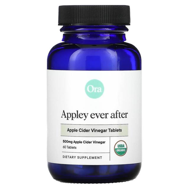 Ora, Appley Ever After, Æblecider eddike tabletter, 500 mg, 60 tabletter on Productcaster.