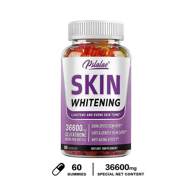 Eccpp Skin Whitening Gummies - Met Glutathion Vitamine C, Premium Skin Whitening Formule, Anti-Sproeten En Anti-Aging 60 Gummies on Productcaster.