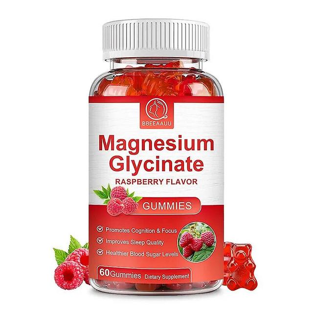 Eccpp Chelated Glycinate Magnesium Gummies Calm Relieves Stress Support Sleep Support Memory Concentration And Muscle Spasms 60pcs on Productcaster.