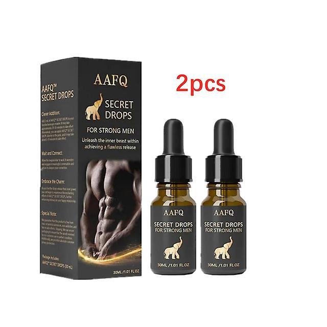 Scvvd Lot Secret Drops For Strong, Powerful Men, Secret Happy Drops Forbedring af følsomhed, frigivelse af stress og 2stk 30ml on Productcaster.