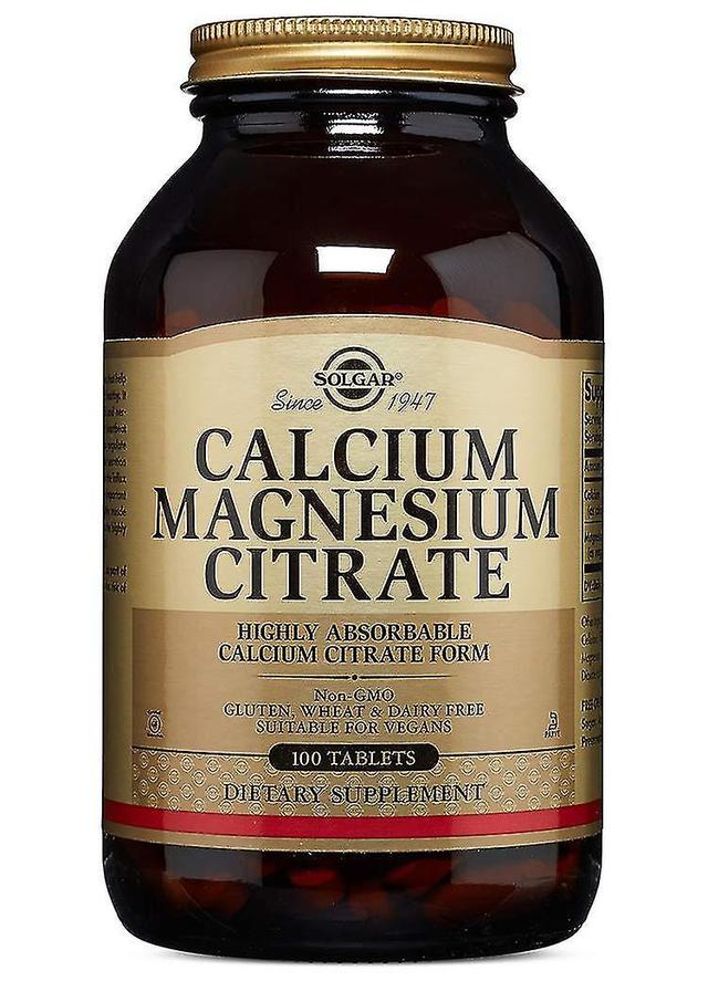 Solgar Calcium Magnesium Citrate Tablets, 100 High Quality on Productcaster.