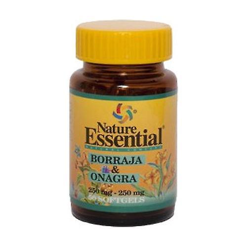 Nature Essential Borage and Evening Primrose 50 softgels of 500mg on Productcaster.