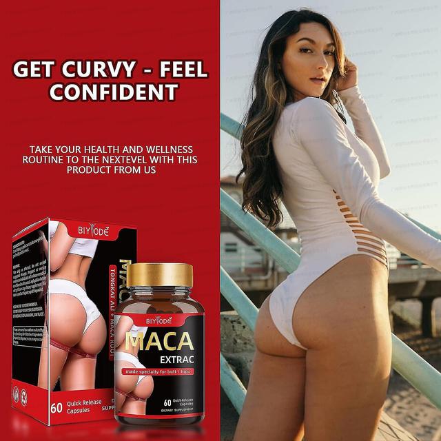 Capsule de Maca pour les fesses, Big Enhancer, supplément de boost fessier on Productcaster.