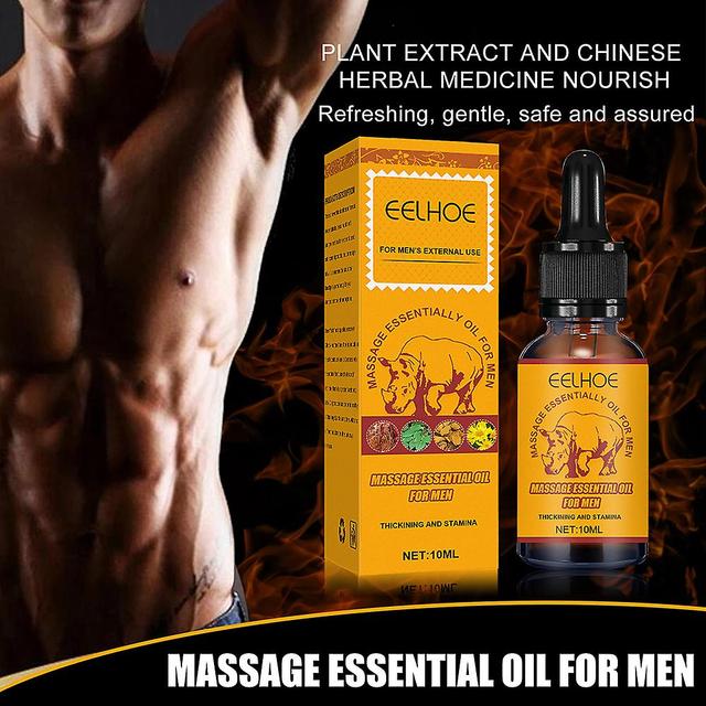 Katreu Men's Massage Oil Men's Energy Maintenance Care Oil for Body Enhance Endurance on Productcaster.