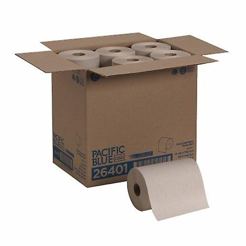 Georgia Pacific Paper Towel Pacific Blue Basic Hardwound Roll 7-7/8 Inch X 350 Foot, Count of 12 (Pack of 1) on Productcaster.