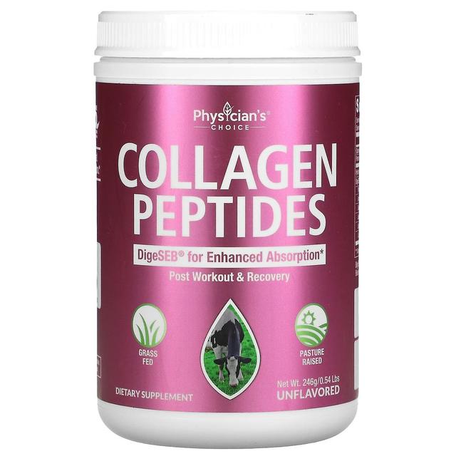 Physician's Choice, Collagen Peptides, Unflavored, 0.54 lbs (246 g) on Productcaster.