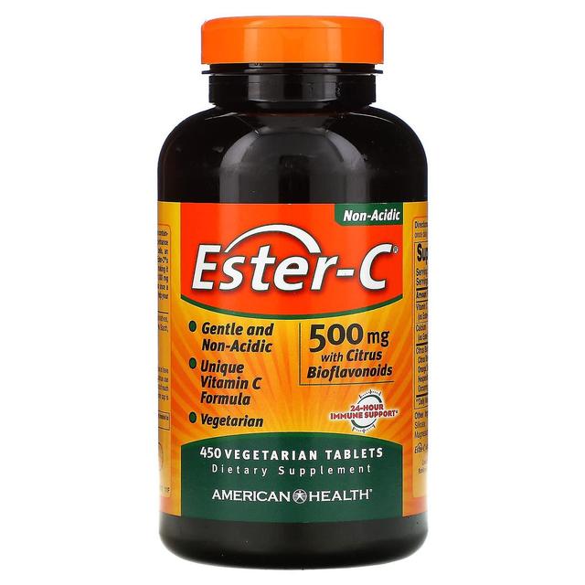 American Health, Ester-C with Citrus Bioflavonoids, 500 mg, 450 Vegetarian Tablets on Productcaster.