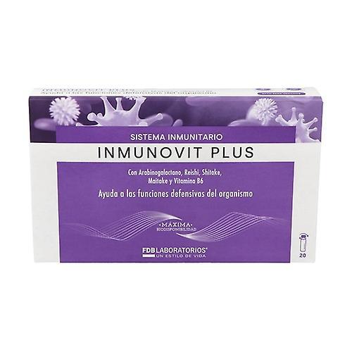 Fdb Immunovit plus immune system 20 vials of 15ml on Productcaster.