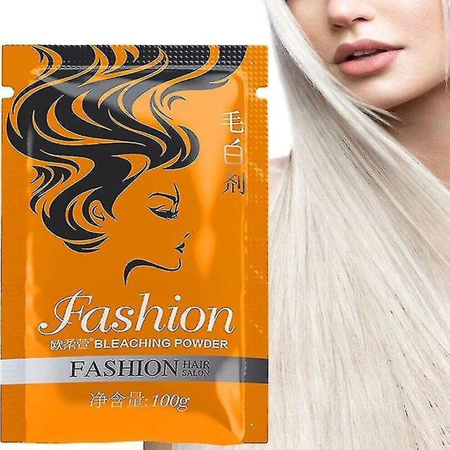 100g Fading Powder Hair Dioxygen Emulsion Blekning Hårpulver Protein Blekande HårBlekningspulver on Productcaster.