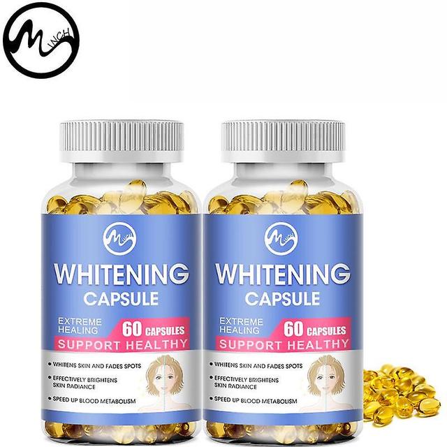 Visgaler Whitening Capsules Glutathione Softgels Effective Skin Lighten Melasma Acne Scar Remover Antioxidant Supplement Dark Spots 120 Count on Productcaster.