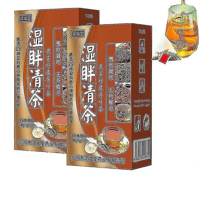 Liver Care Tea - 29 Flavors, Slimming and Dampness Removing - V-yvan 40pcs on Productcaster.