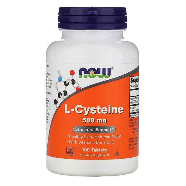 Now Foods, L-Cysteine, 500 mg, 100 Tablets on Productcaster.