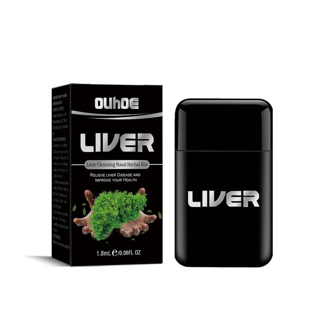 Ouhoe Vegan Liver Cleanse Detox & Repair Nasal Herbal Box Lung Cleaning on Productcaster.