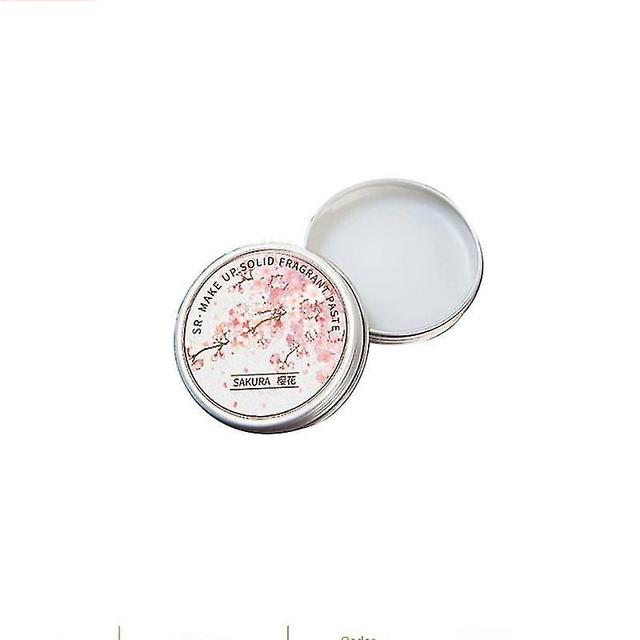 Hinese Women Solid Perfumes Portable Solid Balm Długotrwałe zapachy Świeże I Sakura on Productcaster.