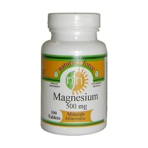 Nutri-Force Magnesium 100 tablets of 500mg on Productcaster.