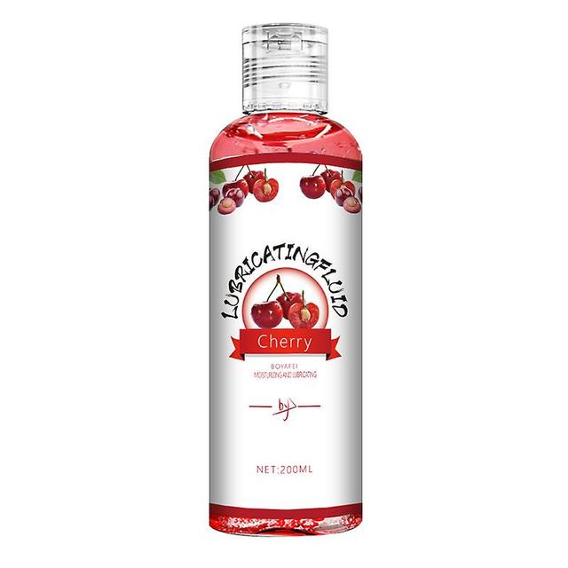 Cumdel 200ml Ludzki smar o smaku owocowym Przenośny rozpuszczalny w wodzie olej smarowy Nawilżający pochwę Cherry Flavor on Productcaster.