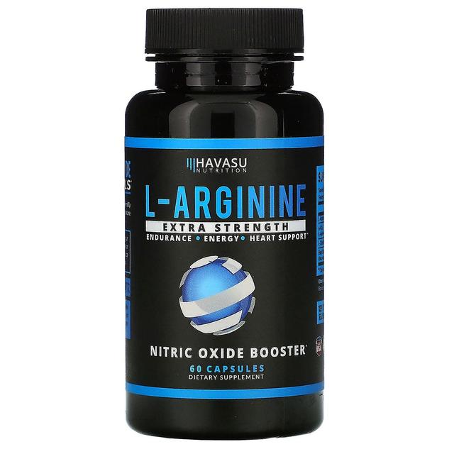 Havasu Nutrition, L-Arginine, Extra Strength, 60 Capsules on Productcaster.