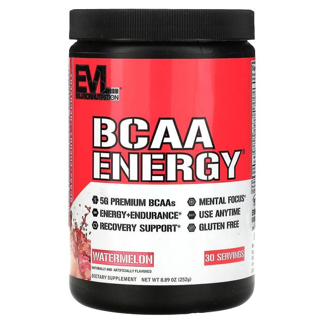 EVLution Nutrition, BCAA ENERGY, Vandmelon, 8,89 oz (252 g) on Productcaster.