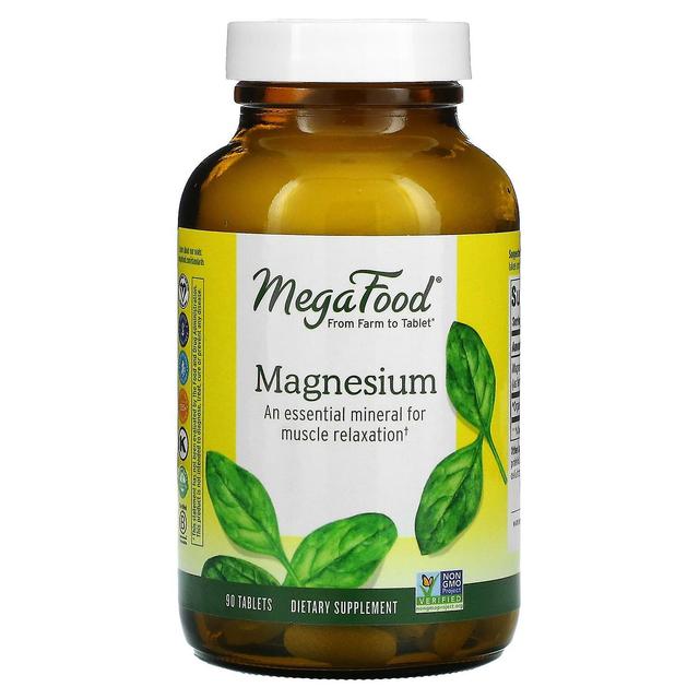 MegaFood, Magnesium, 90 Tabletter on Productcaster.