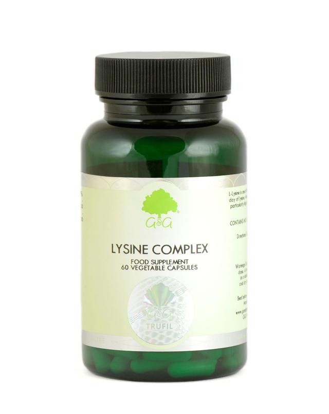 G&g vitamins lysine complex 60's on Productcaster.