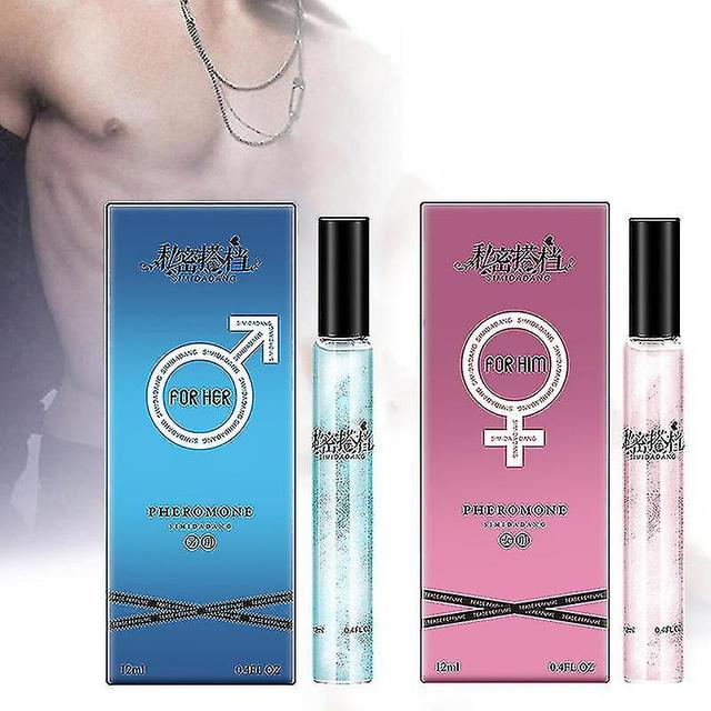 2pcs 12ml Pheromon Parfüm Aphrodisiakum, Frau leidenschaftlicher Orgasmus Körperspray für Sex, Junge Gleitmittel Flirt anziehen on Productcaster.