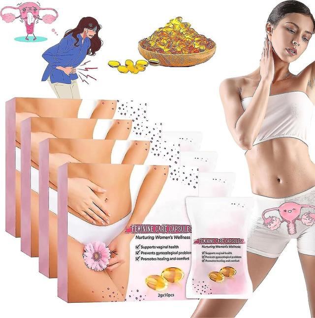 Hotime Capsule dimagranti disintossicanti anti-prurito, capsule di cura femminile, capsula detox antiprurito per l'area intima, riparazione rassoda... on Productcaster.