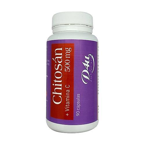 D4U (Diet For You) Chitosan 500 + vitamin C 90 capsules of 640mg on Productcaster.