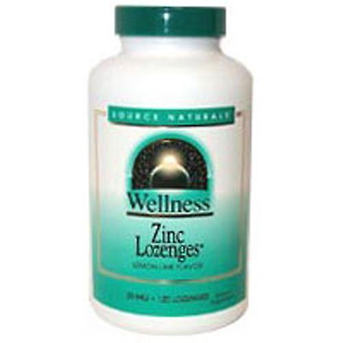 Source Naturals Kilde Naturals Wellness Zink Sugetabletter, 120 Tabs (Pack af 2) on Productcaster.