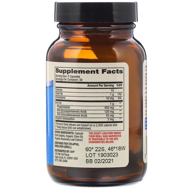 Dr. Mercola, Antarctic Krill Oil, 60 Capsules on Productcaster.