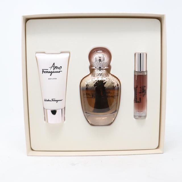 Amo Ferragamo Eau De Parfum 3-delige set / nieuw met doos on Productcaster.