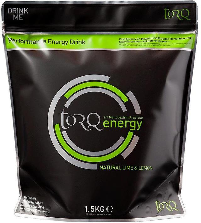 Torq Energiajuoma 1,5kg Hiilihydraatit Luonnolliset virkistävät maut Nesteytyslisä Lime ja sitruuna on Productcaster.