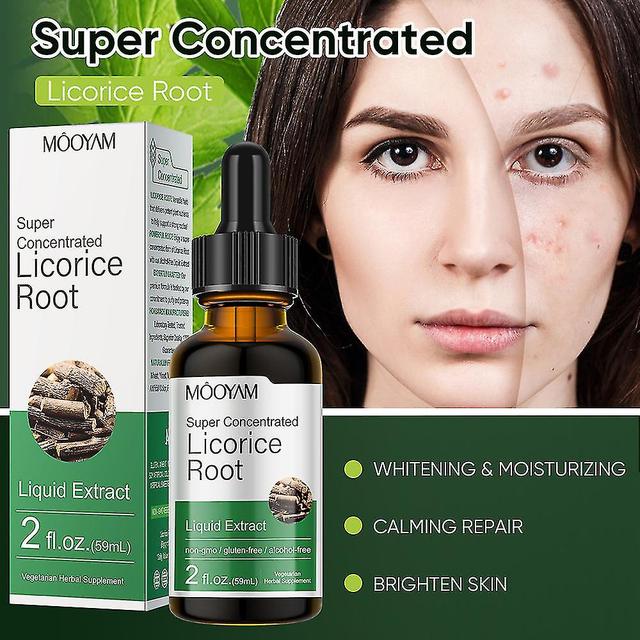 Licorice Root Extract, Licorice Essence, Licorice Root Serum, Super Concentrated Licorice Root Moisturizing Anti-Aging Licorice Root Essence 1pcs on Productcaster.