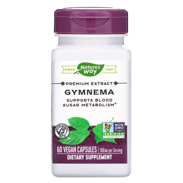 Nature's Way, Gymnema, 500 mg, 60 Vegan Capsules on Productcaster.