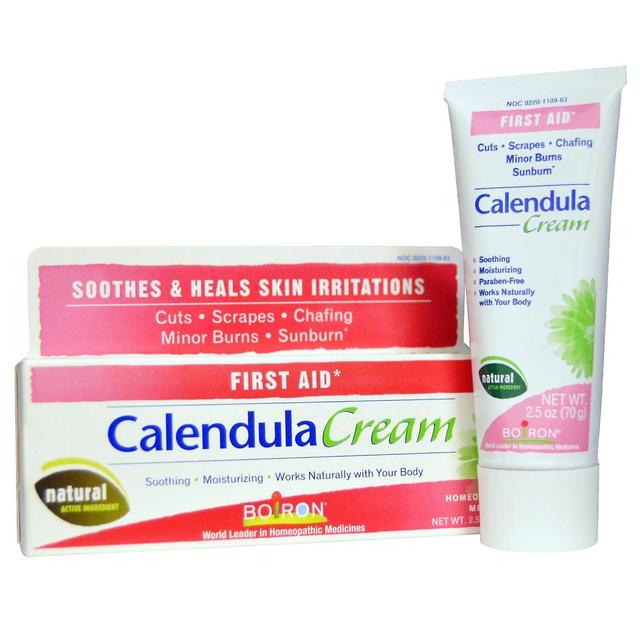 Boiron, Calendula Cream, First Aid, 2.5 oz (70 g) on Productcaster.